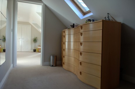 Loft conversion bedroom